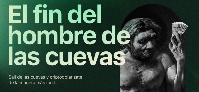 "El fin del hombre de las cuevas", la nueva campaña de Niña para Ripio