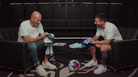 Messi y Zidane en una charla histórica por adidas y newcycle