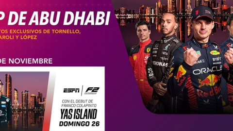 ESPN trae las apasionantes definiciones de la F1 y el MotoGP por STAR+