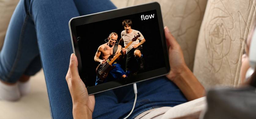 Flow transmitirá en vivo el show de Red Hot Chilli Peppers