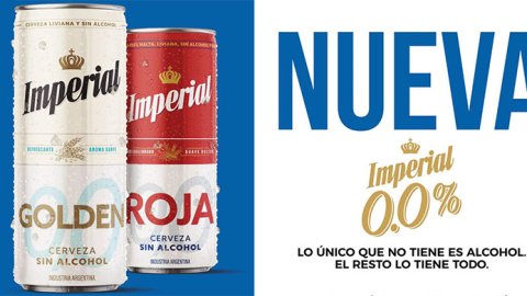 Imperial presentó sus nuevas variedades de cervezas Rubia y Roja con 0.0% alcohol