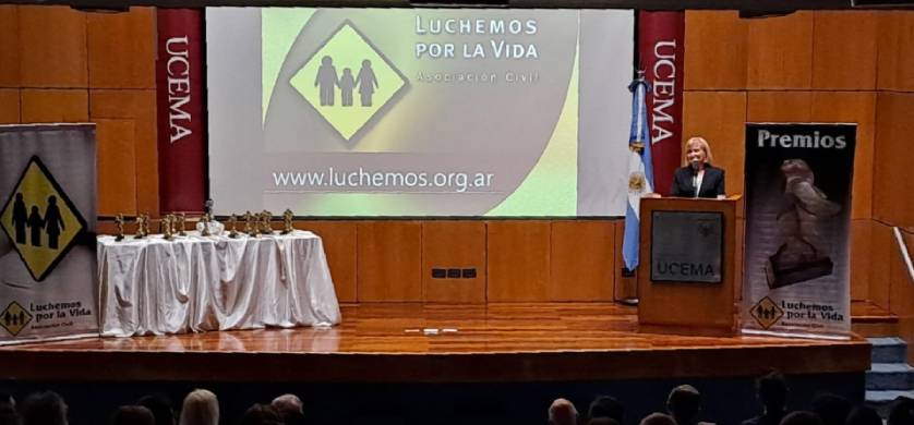 Se entregaron los Premios Luchemos por la Vida 2023