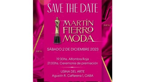 "Martín Fierro de la Moda" este sábado por América