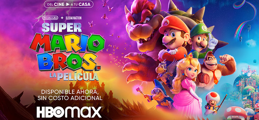 "Super Mario Bros: la película" se estrena en HBO MAX