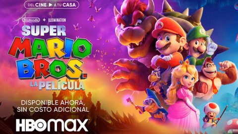 "Super Mario Bros: la película" se estrena en HBO MAX