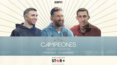 ‘Campeones, un año después’, la nueva serie de la Selección Argentina