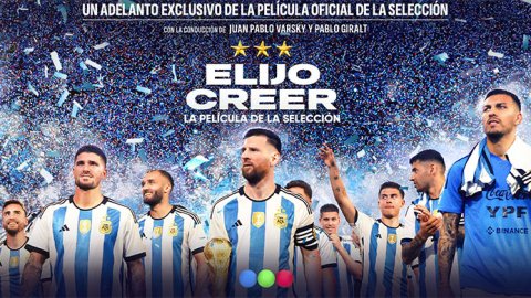 LLega a Telefe un adelanto exclusivo de “Elijo Creer”, la película de la selección