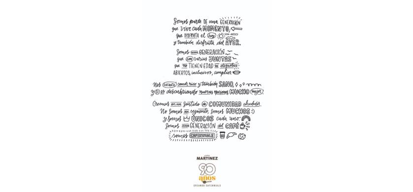 Café Martínez lanza "Somos Cafennials", una campaña para los amantes del café