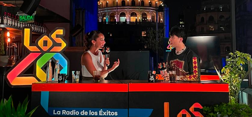 Rusherking fue protagonista del último “LOS40 Estudio Abierto“ de noviembre