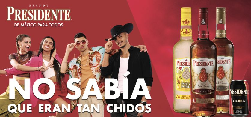 "No sabía que eras tan chido", la nueva campaña de Brandy Presidente y Leo Burnett