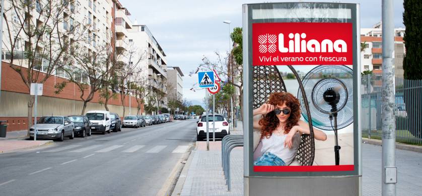 “Viví el verano con frescura”, la nueva campaña de ventilación de Liliana