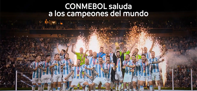 "12 Pasos", la campaña de la Conmebol por el aniversario de la Copa del Mundo