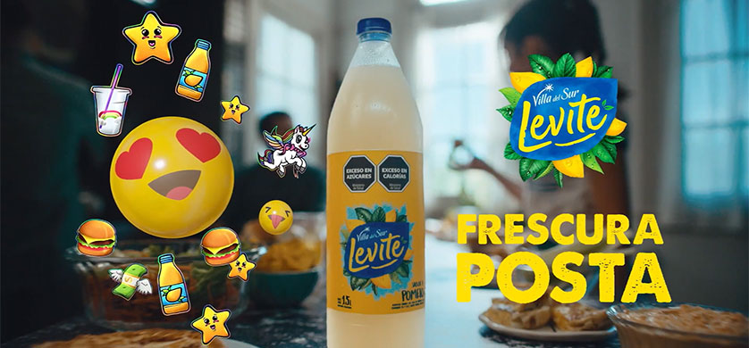 Nueva campaña: “Comemercial” de VMLY&R para Levité