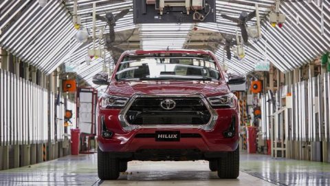 Toyota llegó a dos millones de unidades fabricadas en su planta de Zárate