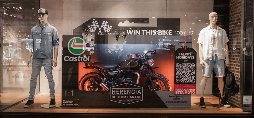 Castrol y Herencia Custom Garage lanzaron su nueva campaña para los fanáticos de las motos