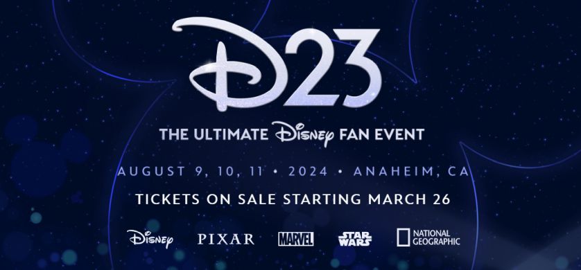Las entradas para D23: The Ultimate Disney Fan Event saldrán a la venta en marzo