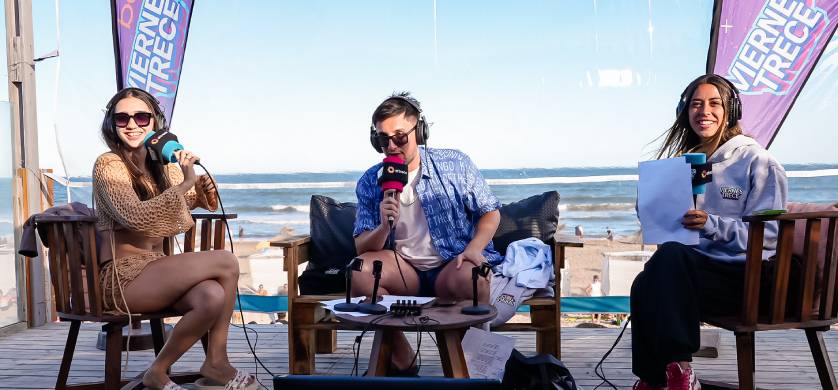 El streaming de eltrece “Viernes Trece” transmite desde Pinamar