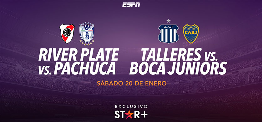 ESPN trae los amistosos de River y Boca en exclusiva y en vivo por STAR+