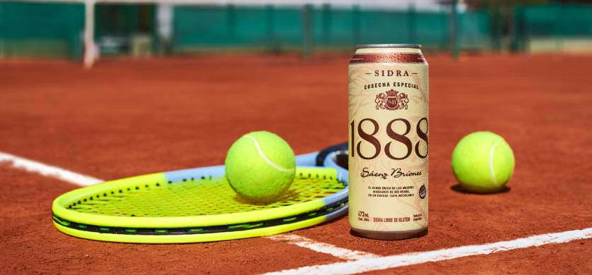 Sidra 1888 renueva su compromiso en acompañar al mejor tenis de argentina