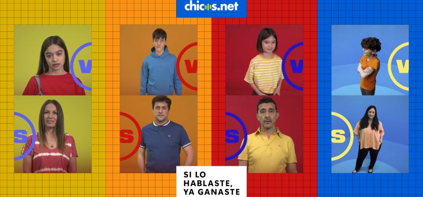 Chicos.net celebra 25 años con la campaña "Si lo hablaste, ya ganaste"