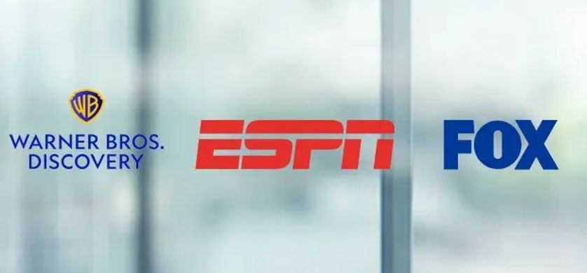 Disney, Fox y Warner Bros. Discovery crearán una plataforma de streaming deportivo