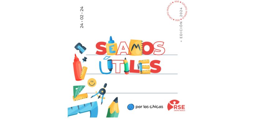 RSE Grupo Indalo realizará una colecta de útiles escolares