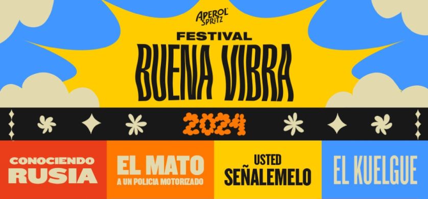 Aperol Spritz presenta el Festival Buena Vibra