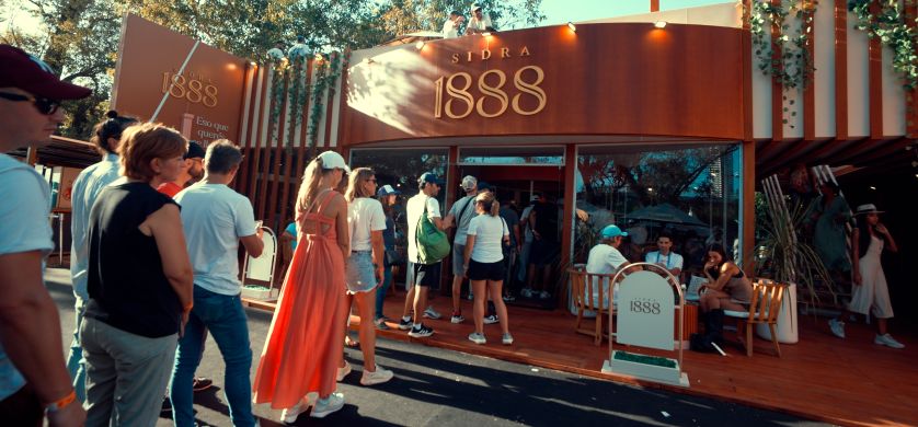 Sidra 1888 estuvo presente en el IEB+ Argentina Open 2024