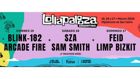 FLOW transmite en vivo Lollapalooza Argentina