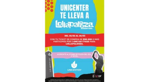 Unicenter te lleva al Lollapalooza 2024