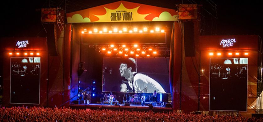 Más de 20 mil personas en el Festival Buena Vibra por Aperol Spritz