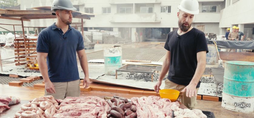 Asado de obra: los verdaderos secretos del buen asado argentino