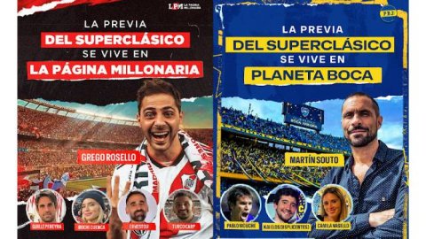 El Superclásico entre River y Boca se vivió de una manera especial en Futbol Sites