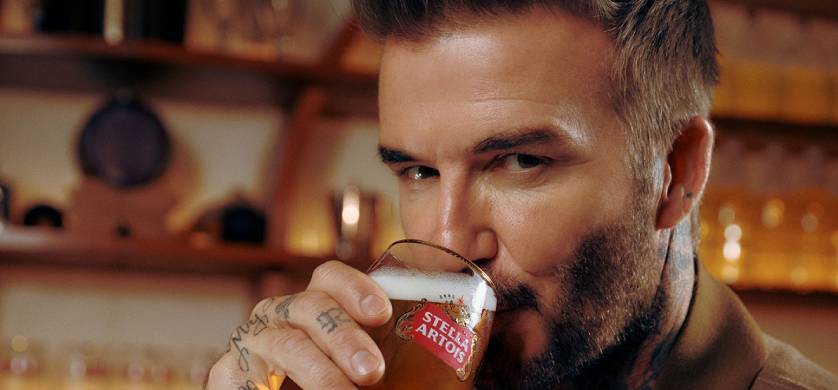 David Beckham es el nuevo embajador de Stella Artois