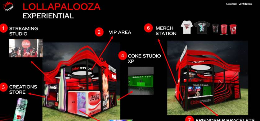 Coca-Cola estará presente en el festival Lollapalooza 2024