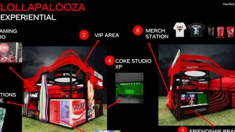 Coca-Cola estará presente en el festival Lollapalooza 2024