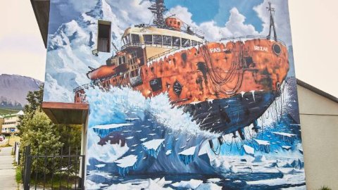 11 nuevos murales en el Fin del Mundo celebran los 140 años de Ushuaia