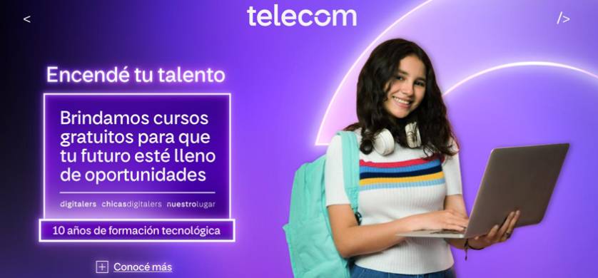 DON creó “Encendé tu talento”, la nueva campaña institucional de Telecom
