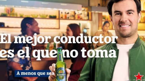 Checo Pérez se alía con Heineken 0.0 y LePub México para protagonizar nuevo experimento social