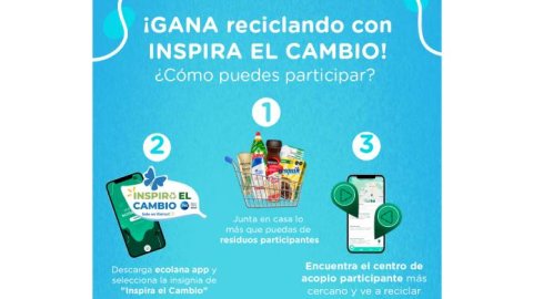 México: Walmart, P&G y Nestlé lanzan la iniciativa "Inspira el cambio" para fomentar el cuidado del planeta a través del reciclaje