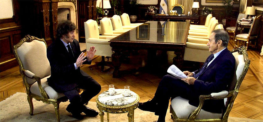 CNN en español estrena la segunda parte de la entrevista a Javier Milei