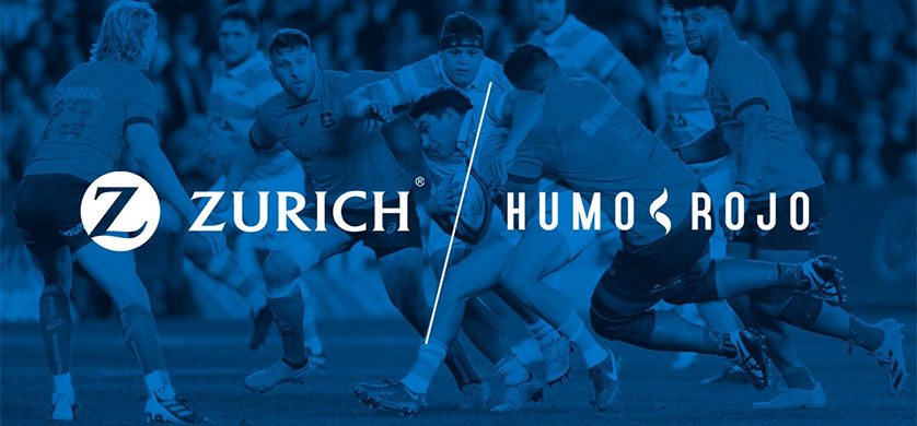 Humo Rojo empieza a trabajar con Zurich para potenciar su presencia en el rugby