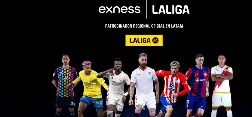 Exness refuerza su posición en el mercado Latino al patrocinar La Liga