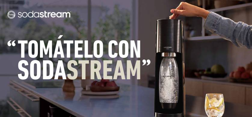 “Tomátelo con Sodastream”, la campaña para contestarle a la competencia en Vía Pública