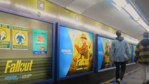 Activación de Grupo Vía y Amazon en el subte de Buenos Aires
