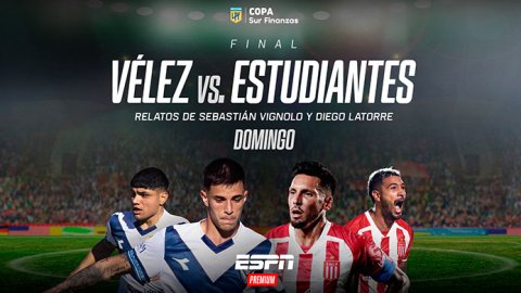 Vélez y Estudiantes, en la gran definición de la Copa de la Liga en vivo por ESPN Premium