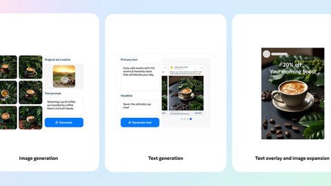 Meta ampliará su oferta de generación de imágenes por IA para anuncios