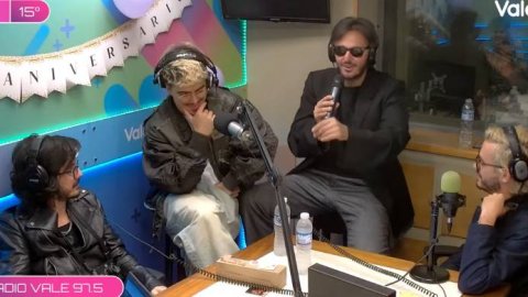 Morat visitó el programa “Días y Flores” en Vale 97.5