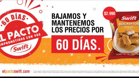 “El Pacto Swift”: la marca bajó los precios de algunos de sus principales productos