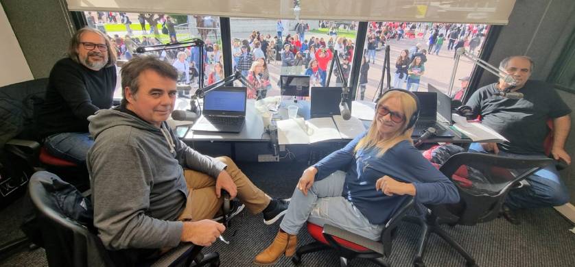 Radio Mitre presente en la Feria del Libro transmitió desde La Rural